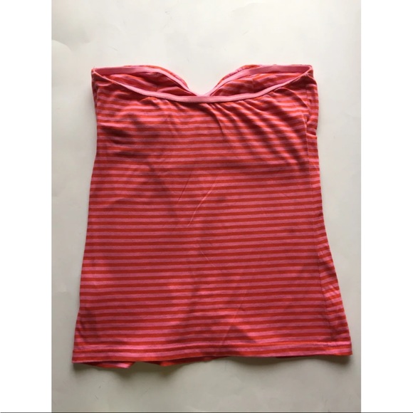 H&M Women Tube Top Strapless Set Of 3 Small - Med Pink Blue Orange Stripe - Picture 8 of 11